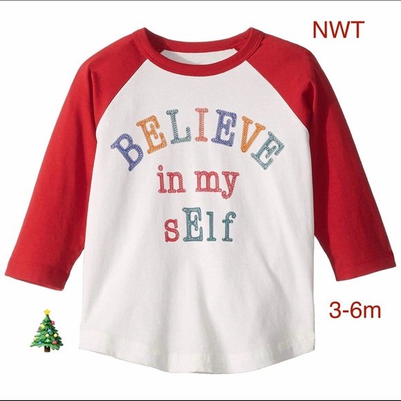 NWT 🎄 Peek 3-6m 💯% Cotton T - Picture 1 of 2